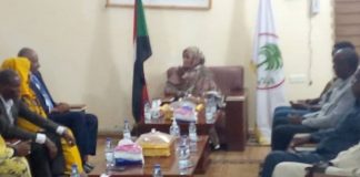 والي الشمالية تستقبل وفد الجبهة الثورية