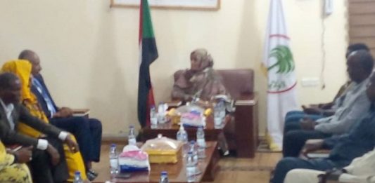 والي الشمالية تستقبل وفد الجبهة الثورية